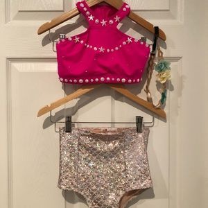 Mermaid dance costume